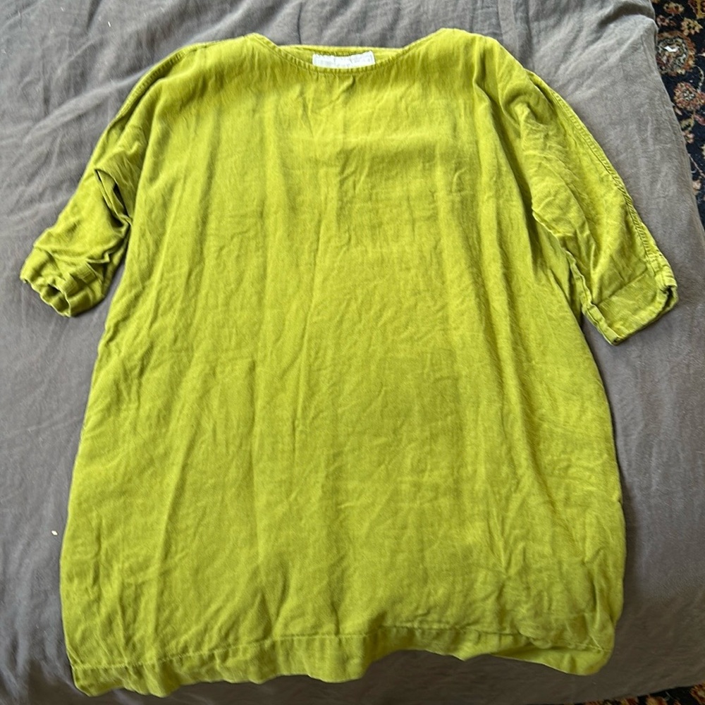 Not Perfect Linen sack dress